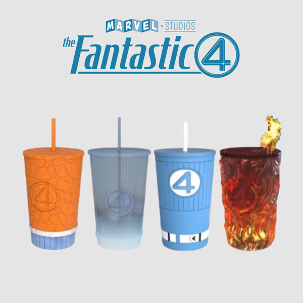 Producto - Set x4 Vasos - Fantastic 4 - Cinemark Hoyts