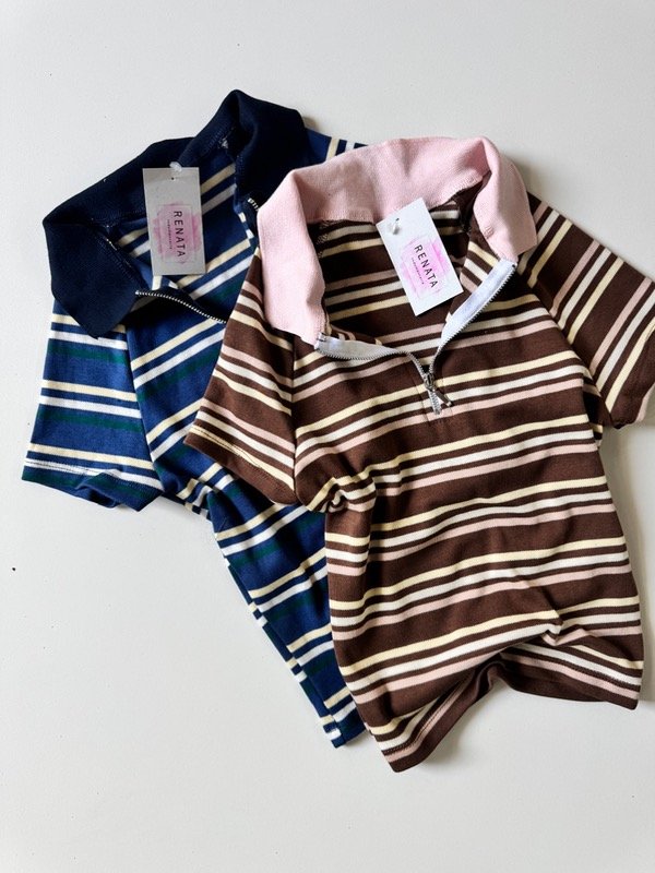 Producto - Remera chomba baby tee rayada