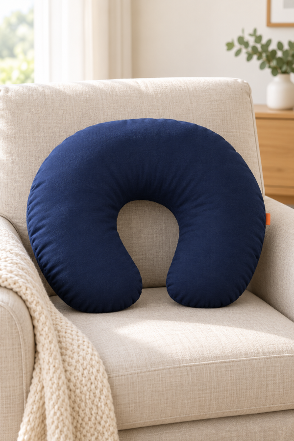 Producto - Almohadon de lactancia azul - 3
