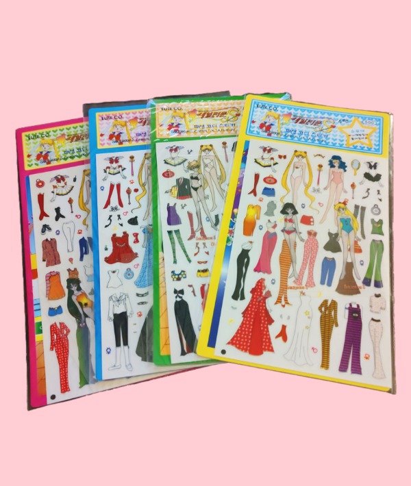 Producto - Planchas Stikers para Vestir de Sailor Moon Vintage