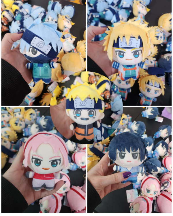 Producto - Peluches tipo llavero Naruto 13cm (ingrese para elegir)