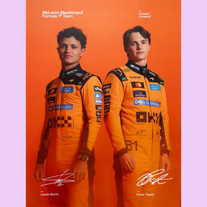 Producto - Print - F1 - Oscar Piastri y Lando Norris - McLaren Drivers Card 2026 - 0