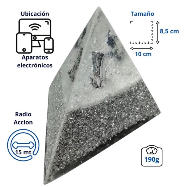 Producto - Pirámide tetraédrica mediana Turmalina