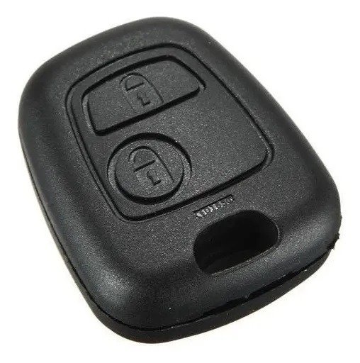 Producto - CARCASA PEUGEOT CITROEN 206 207 2 BOTONES PARA LLAVE DENTADA CON CORTE NE72
