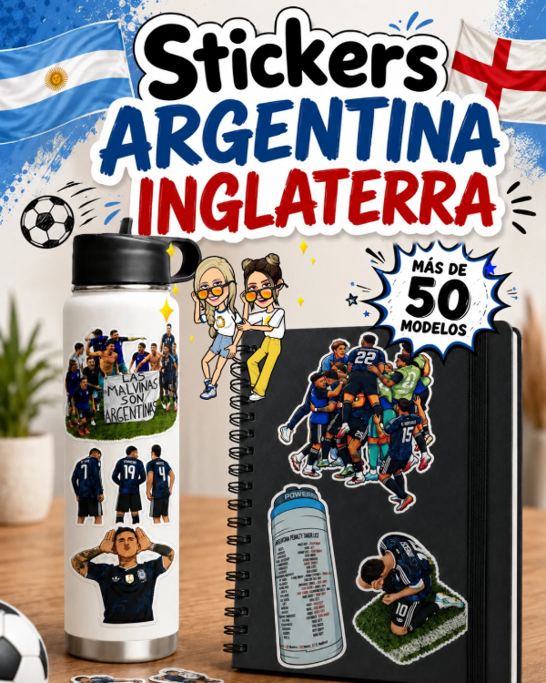 Producto - STICKERS ARGENTINA INGLATERRA