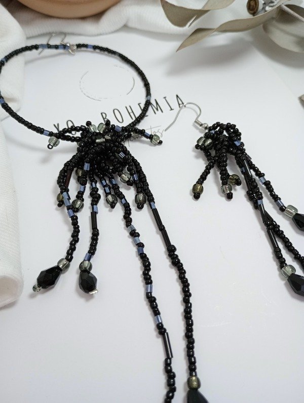 Producto - Aros LIA irregular grafito - 3