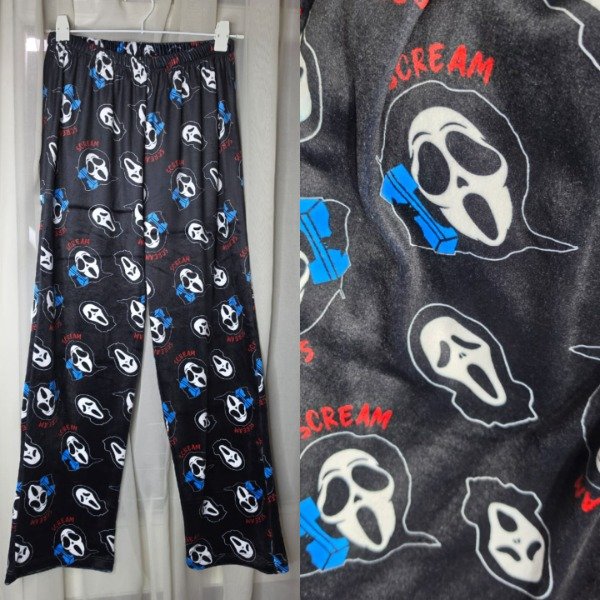 Producto - Pantalón pijama Scream negro (por talle)
