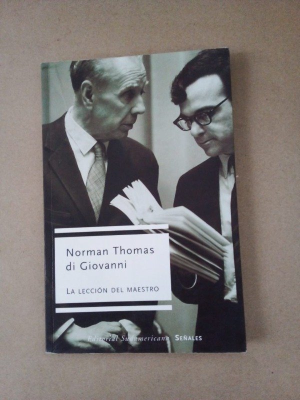 Producto - La lección del maestro - Norman Thomas di Giovanni - Sudamericana 2002