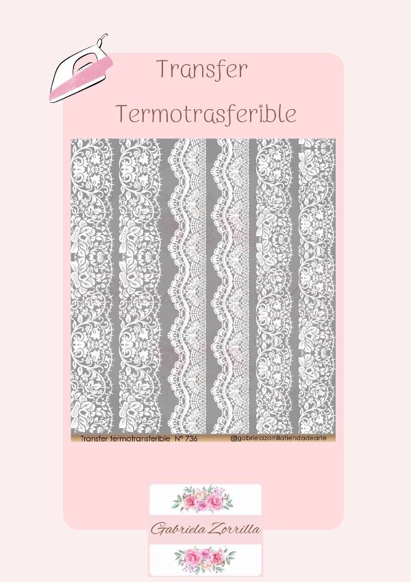 Producto - Transfer Termo transferible 736