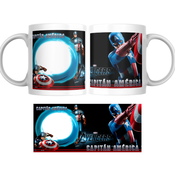 Producto - Taza - Avengers - Capitan America (para foto)