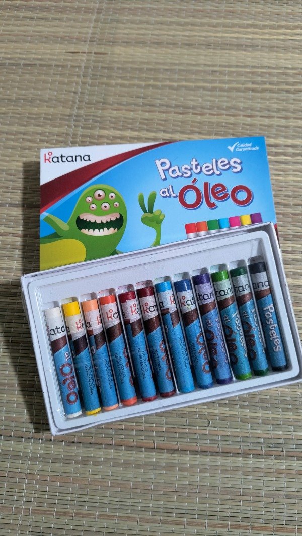 Producto - Crayones pasteles al oleo marca katana