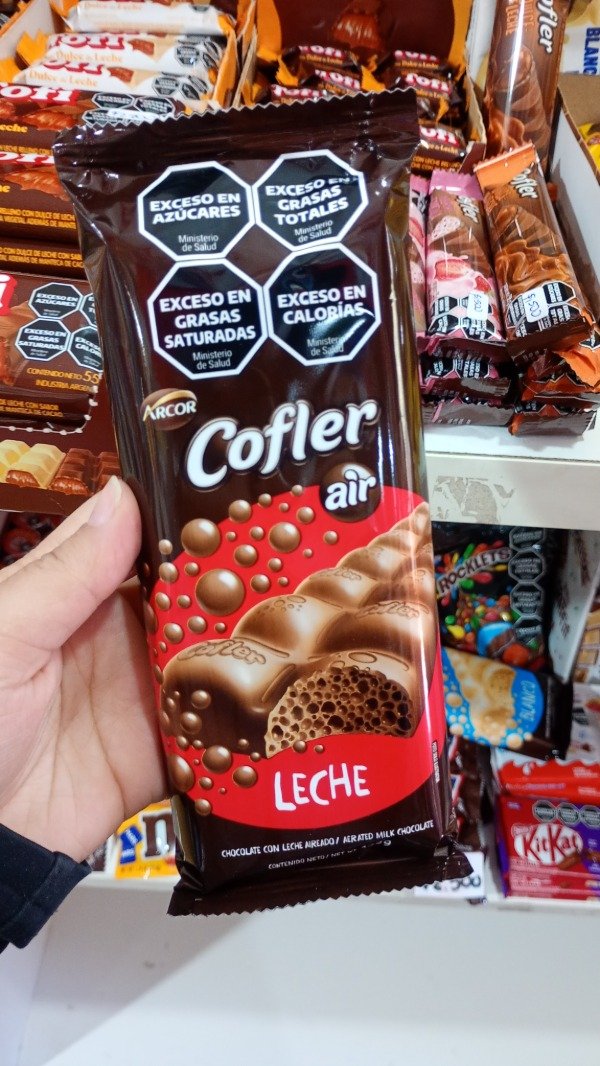 Producto - COFLER 100GR AIREADO LECHE