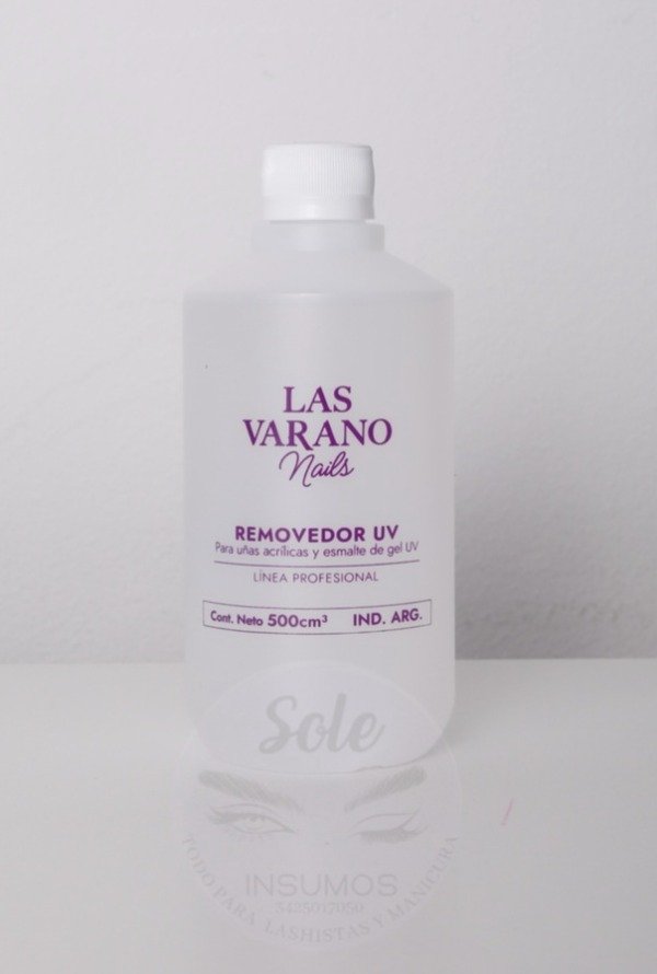 Producto - Removedor uv LAS VARANOS 500ml