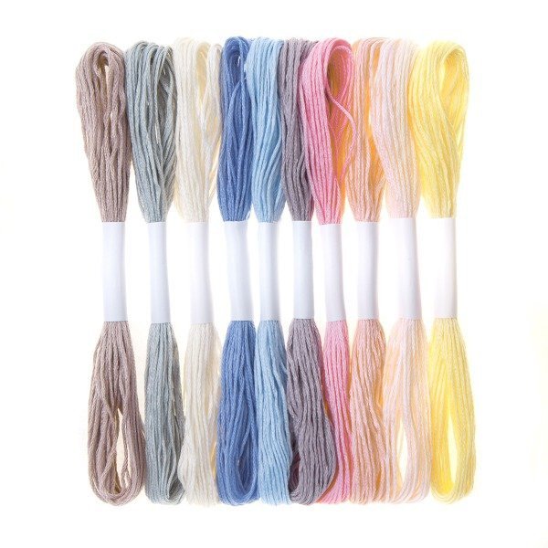 Producto - Set de hilos Pastel 10 u