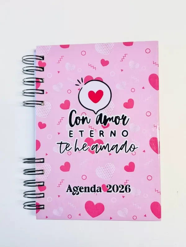 Producto - AGENDAS 2026 ANILLADA varios diseños
