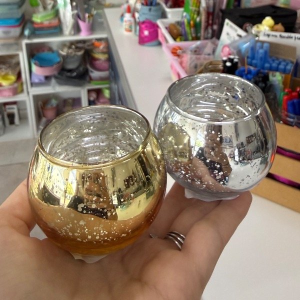 Producto - Porta Vela Esfera Brillo 7140