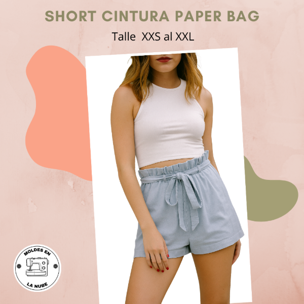 Producto - Short cintura Paper Bag