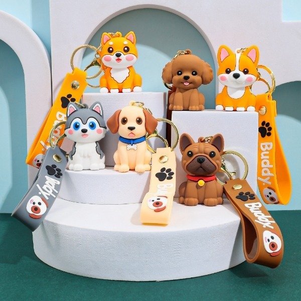 Producto - Llaveros Importado 3D Buddy Perritos