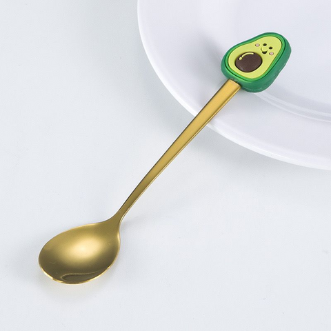 Producto - CUCHARA ACERO INOXIDABLE CON MUÑEQUITO DE GOMA X 1