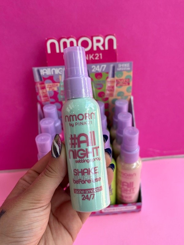 Producto - Fijador en spray Nmorn Pink21