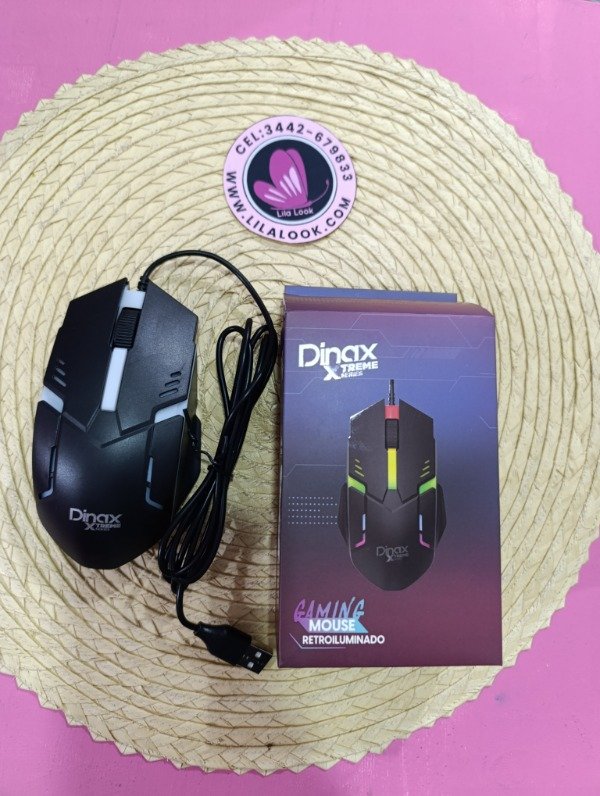 Producto - Mouse con luces y cable