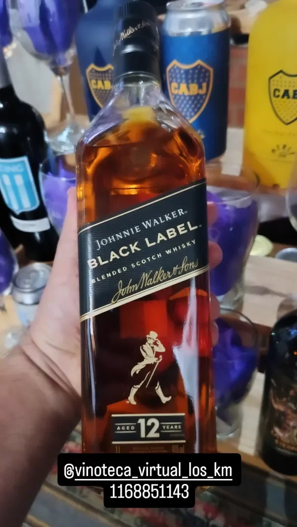 Producto - Jhonnie Walker black label 1 Litro