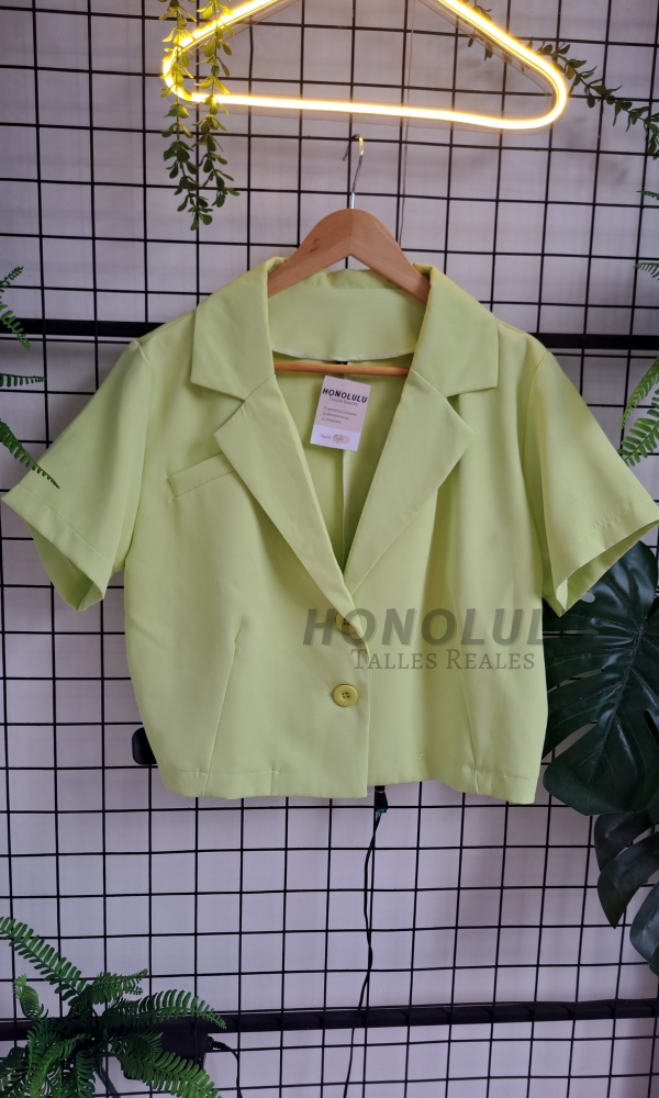 Producto - Blazer Antonia Verde Lima