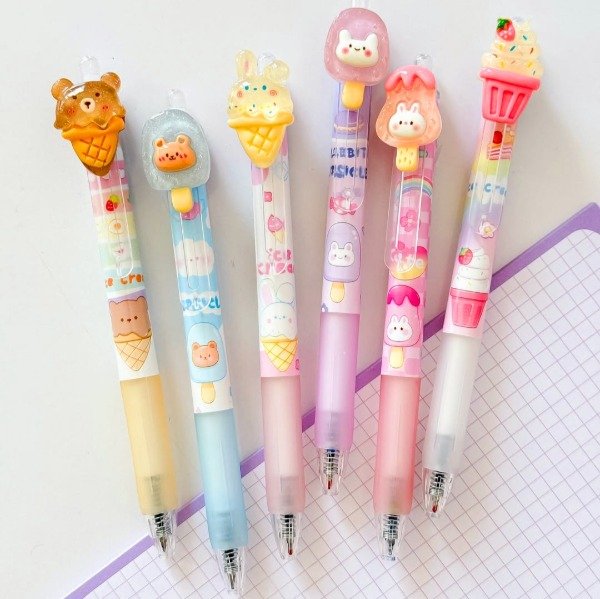 Producto - Bolígrafo Rt Kawaii "Ice Cream" x1 - Multipaper