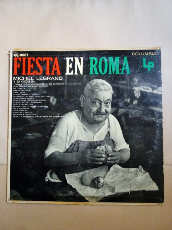 Producto - Fiesta en Roma - Michel Legrand y su orquesta - Columbia sin fechar - 0
