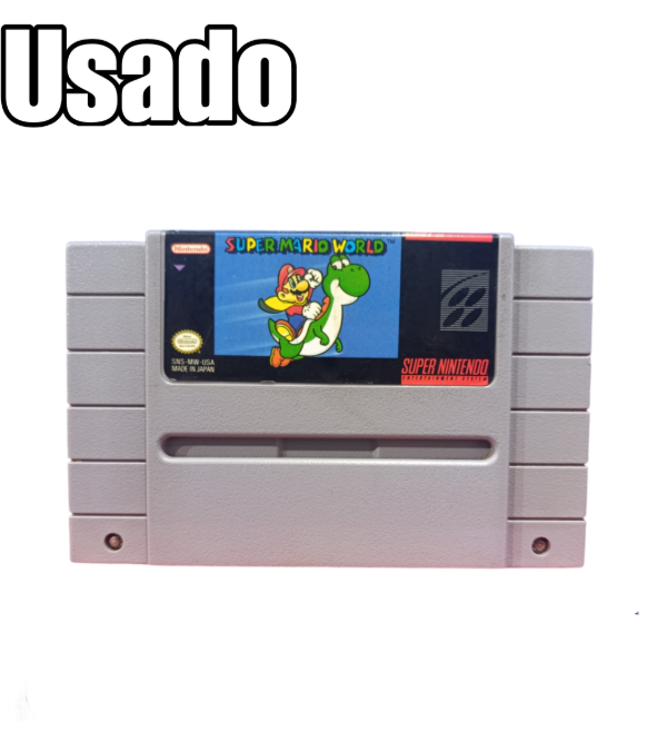 Producto - Super Mario World Fisico Usado SuperNintendo