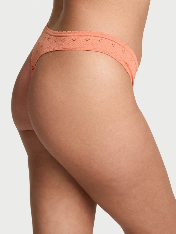 Producto - Talle S - Seamless Eyelet Thong Panty 70846