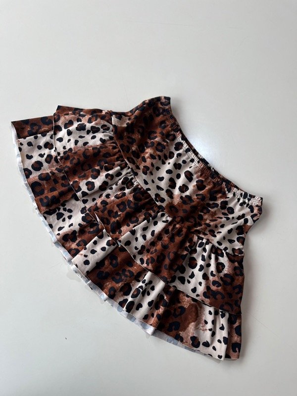 Producto - Pollera print volados