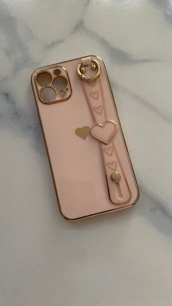 Producto - Funda con agarre corazón Iph 12 pro max