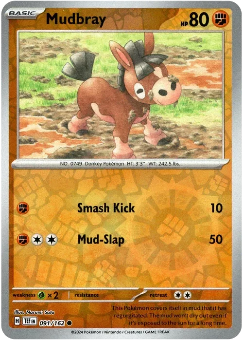 Producto - Mudbray - 091/162 - Temporal Forces - Reverse Holo