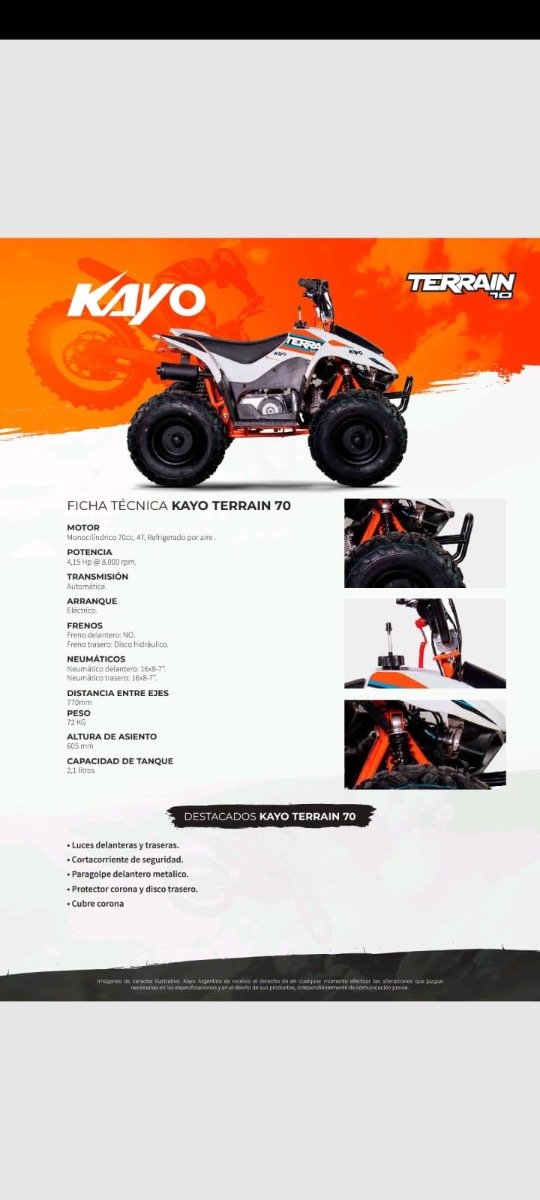Producto - TERRAiN 70