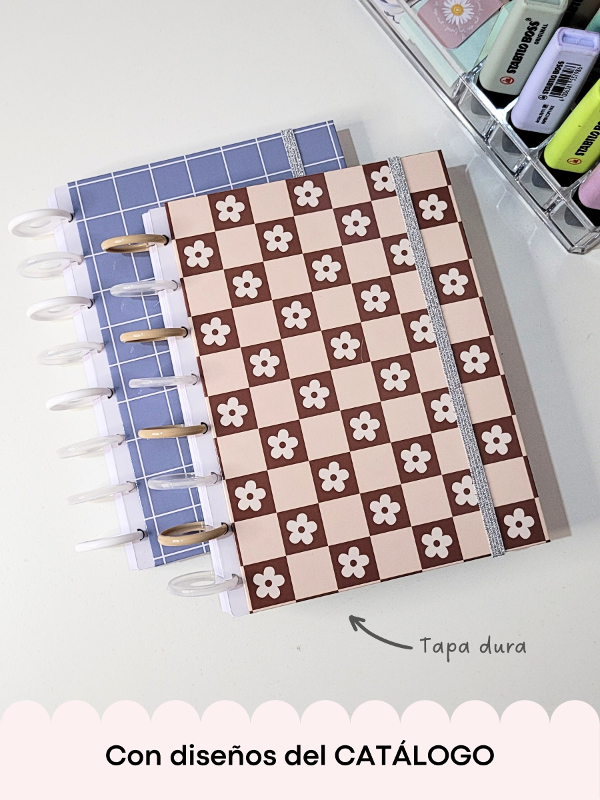 Producto - Cuaderno A5 Tapa Dura con Discos DISEÑO A ELECCION