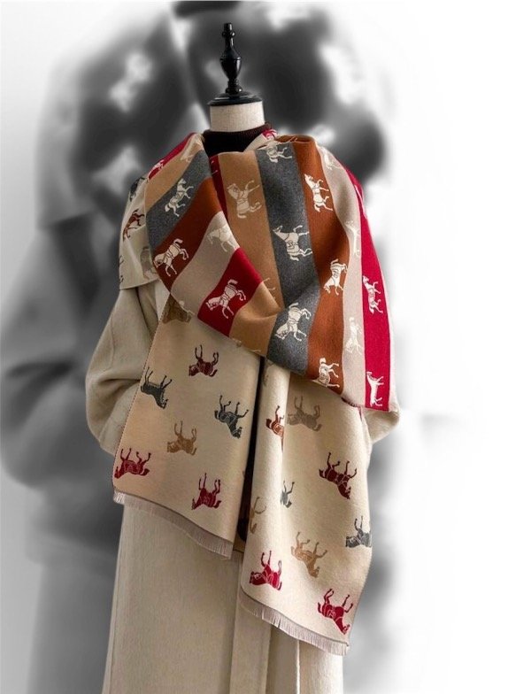 Producto - BUFANDA ÉLITE HORSE CAMEL