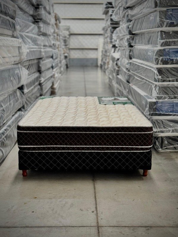 Producto - CONJUNTO COLCHÓN CANNON EXCLUSIVE 140x190x29CM EUROPILLOW + BASE REFORZADO