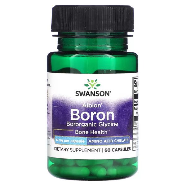 Producto - Swanson - Boro 6mg  x 60 capsulas (doble potencia)