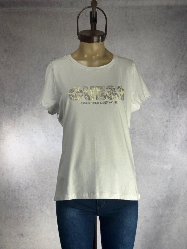Producto - REMERA GUESS SIGNO DE PREGUNTA ATRAS ORIGINAL