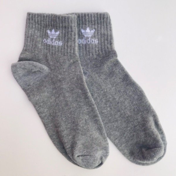 Producto - Soquetes Altos Adidas (Gris)