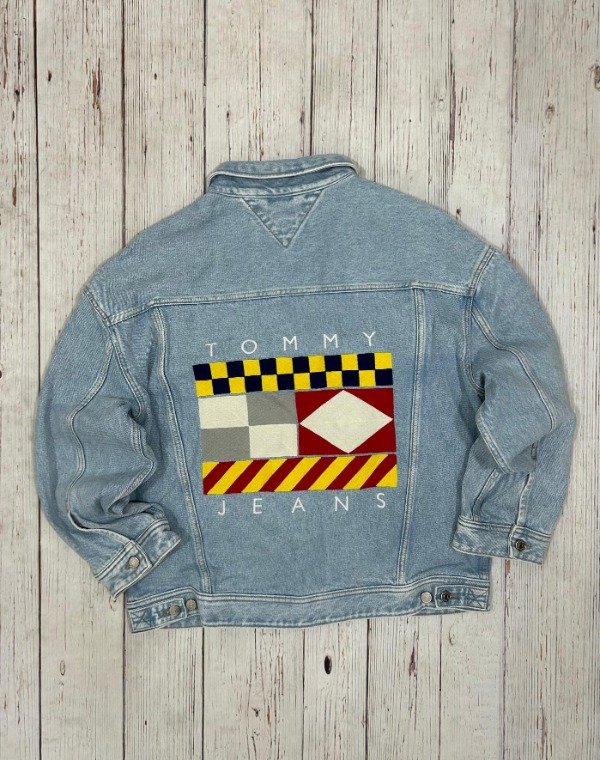 Producto - TOMMY HILFIGER JEAN JACKET BIG LOGO