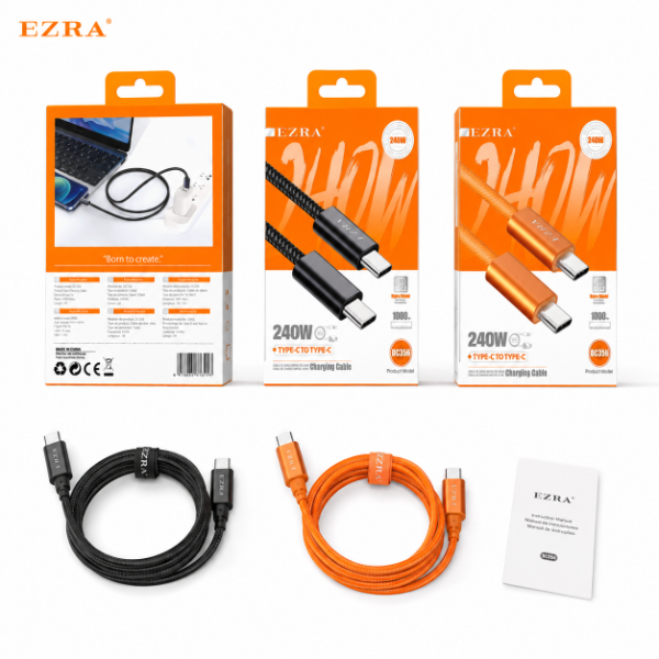 Producto - Cable Datos Y Carga Rápida 240w Tpc Premium Para MacBook Pro IPhone 16 DC356. - 0