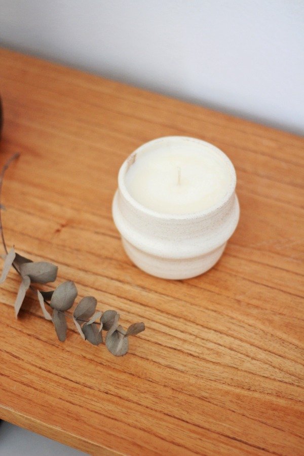 Producto - Vela Tótem - natural jaspeado - - 4
