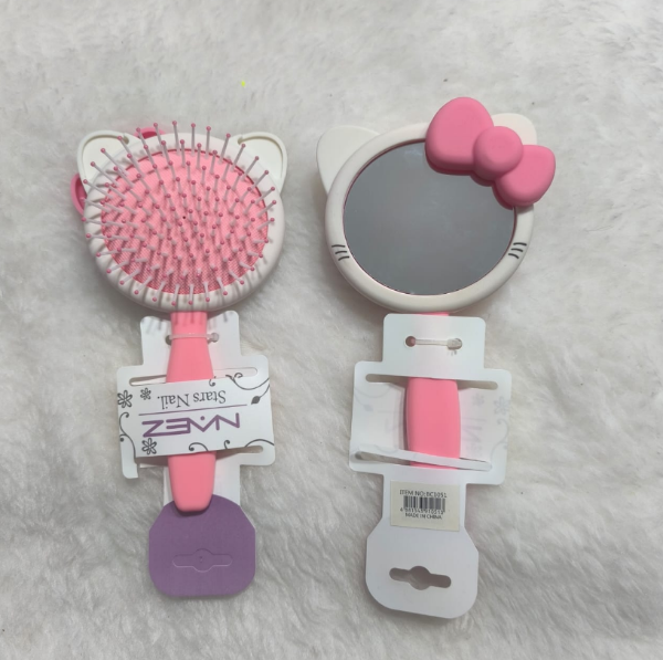 Producto - Cepillo con espejo Hello Kitty cada uno - 1