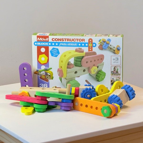 Producto - Constructor 36 Piezas MovilBlock