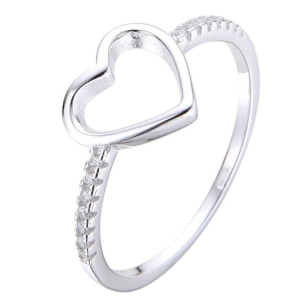 Producto - Anillo Cubic y Corazón Calado t13
