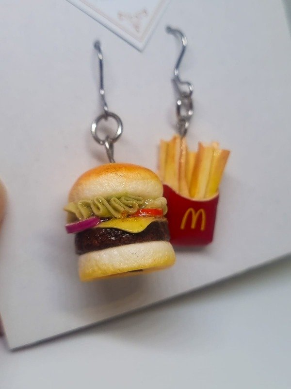 Producto - Aritos burger y papas fritas - 2