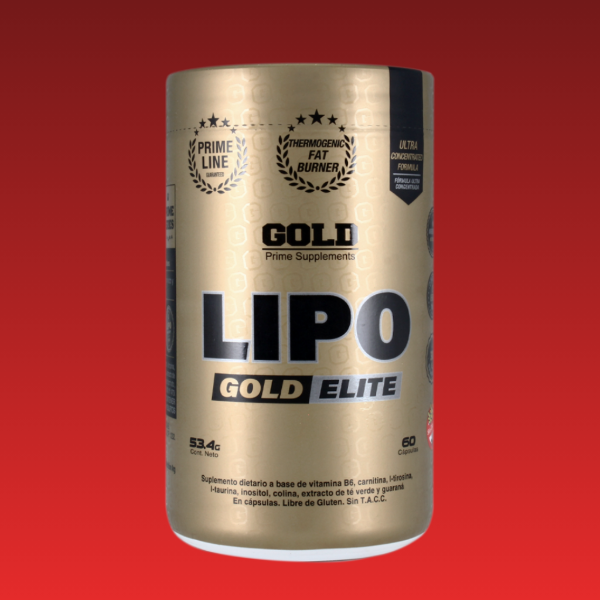 Producto - Lipo Gold Elite 60 capsulas GOLD NUTRITION
