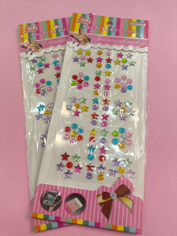 Producto - Tiras de Strass multicolor